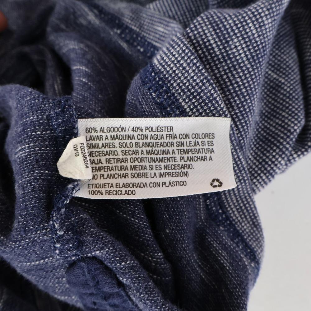 Goodfellow & Co. Polo Golf Shirt Mens Sz XXL Blue Heathered Cotton Standard Fit - Picture 8 of 8